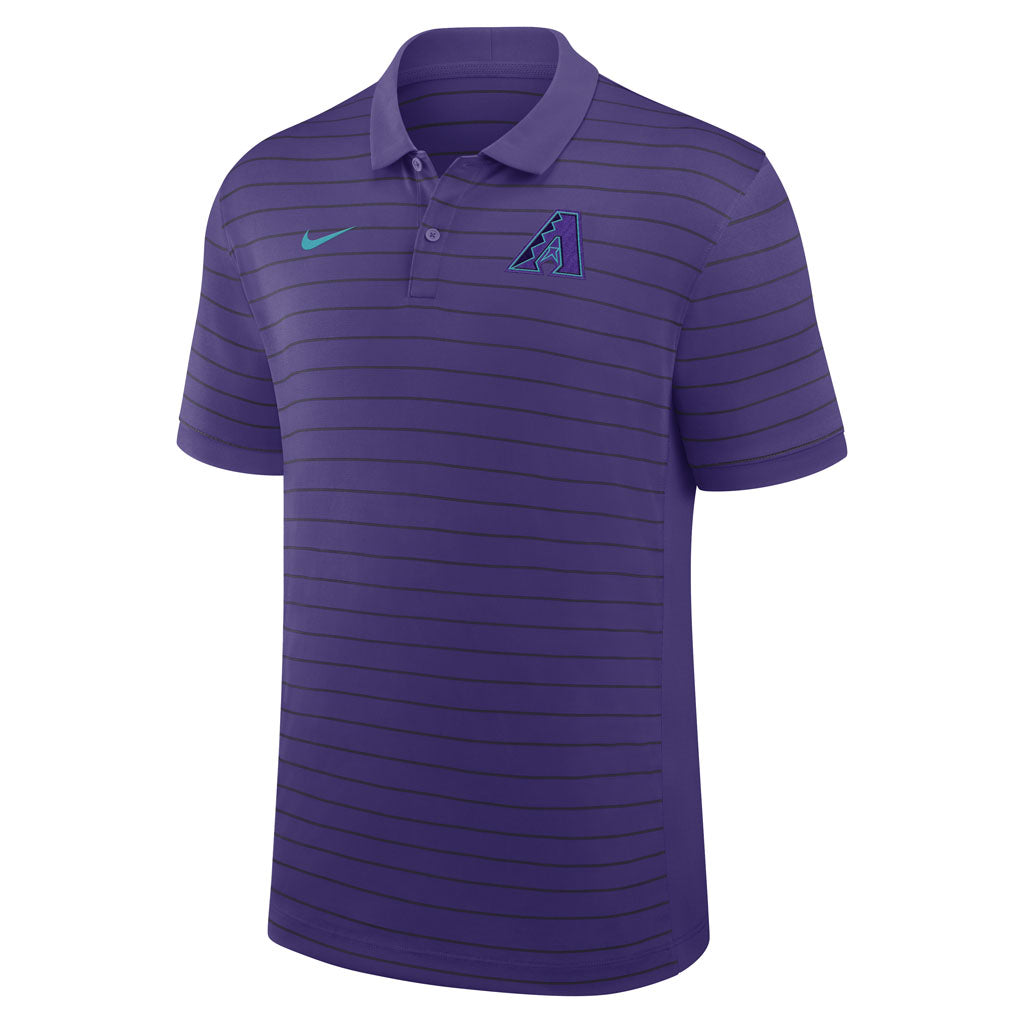 MLB Arizona Diamondbacks Nike 2026 Authentic Collection City Connect Striped Victory Polo - Purple