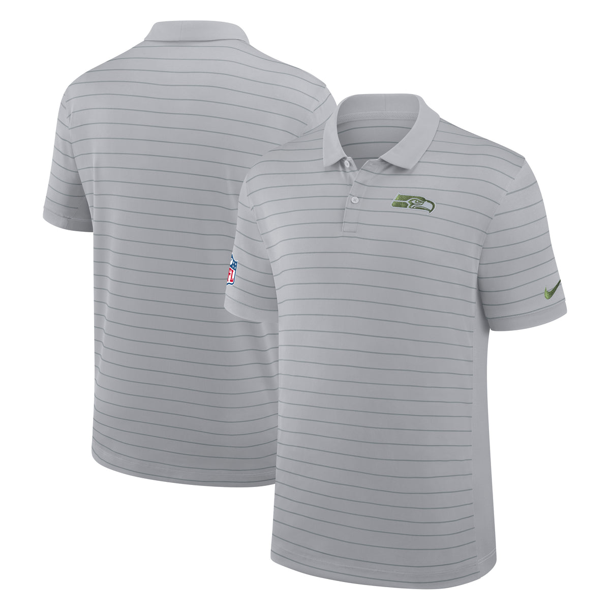 NFL Seattle Seahawks Nike Rivalry Sideline Polo- Gray