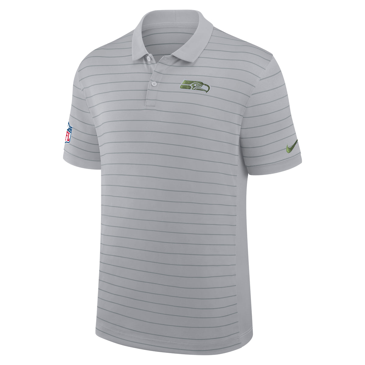 NFL Seattle Seahawks Nike Rivalry Sideline Polo- Gray