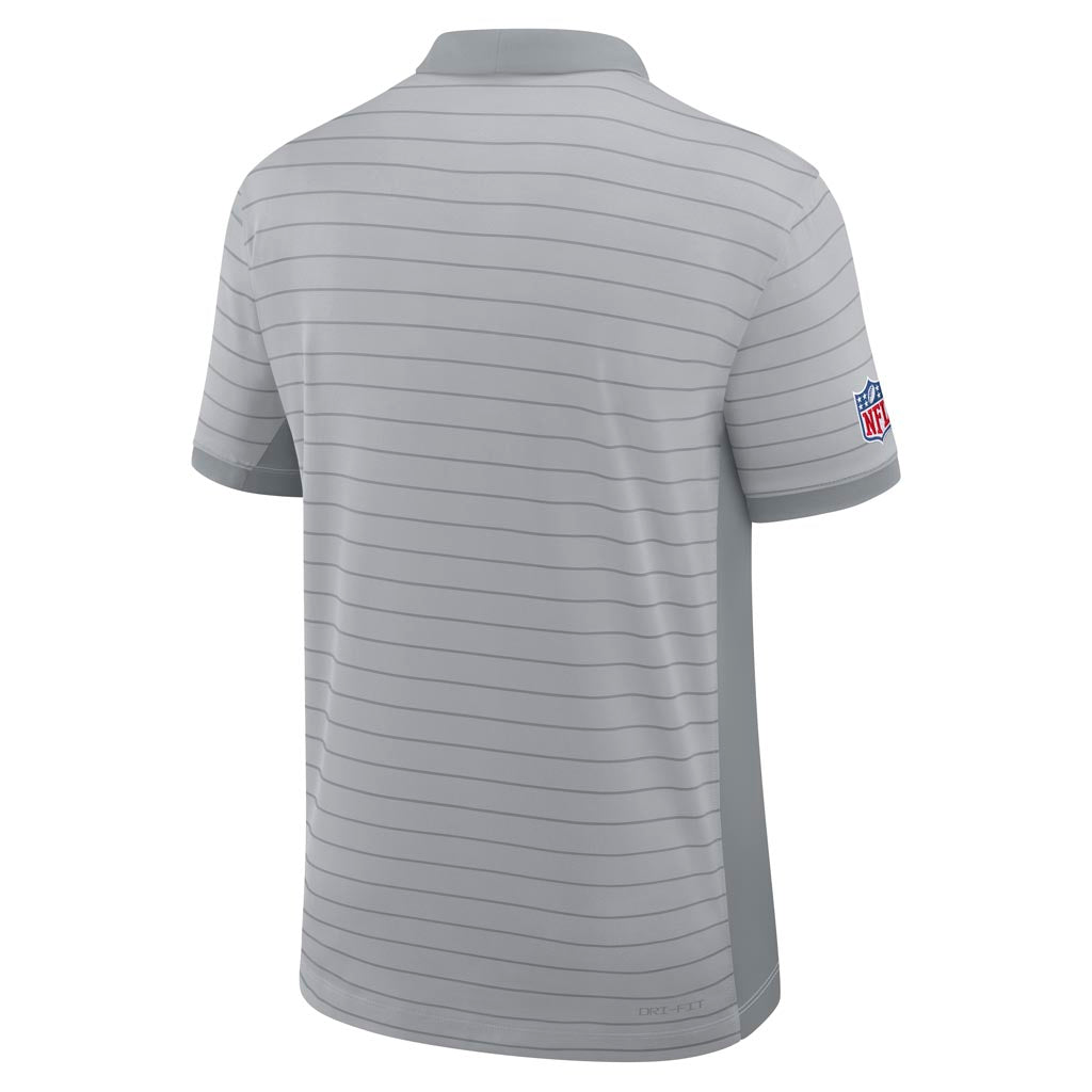 NFL Seattle Seahawks Nike Rivalry Stripe Polo - Gray