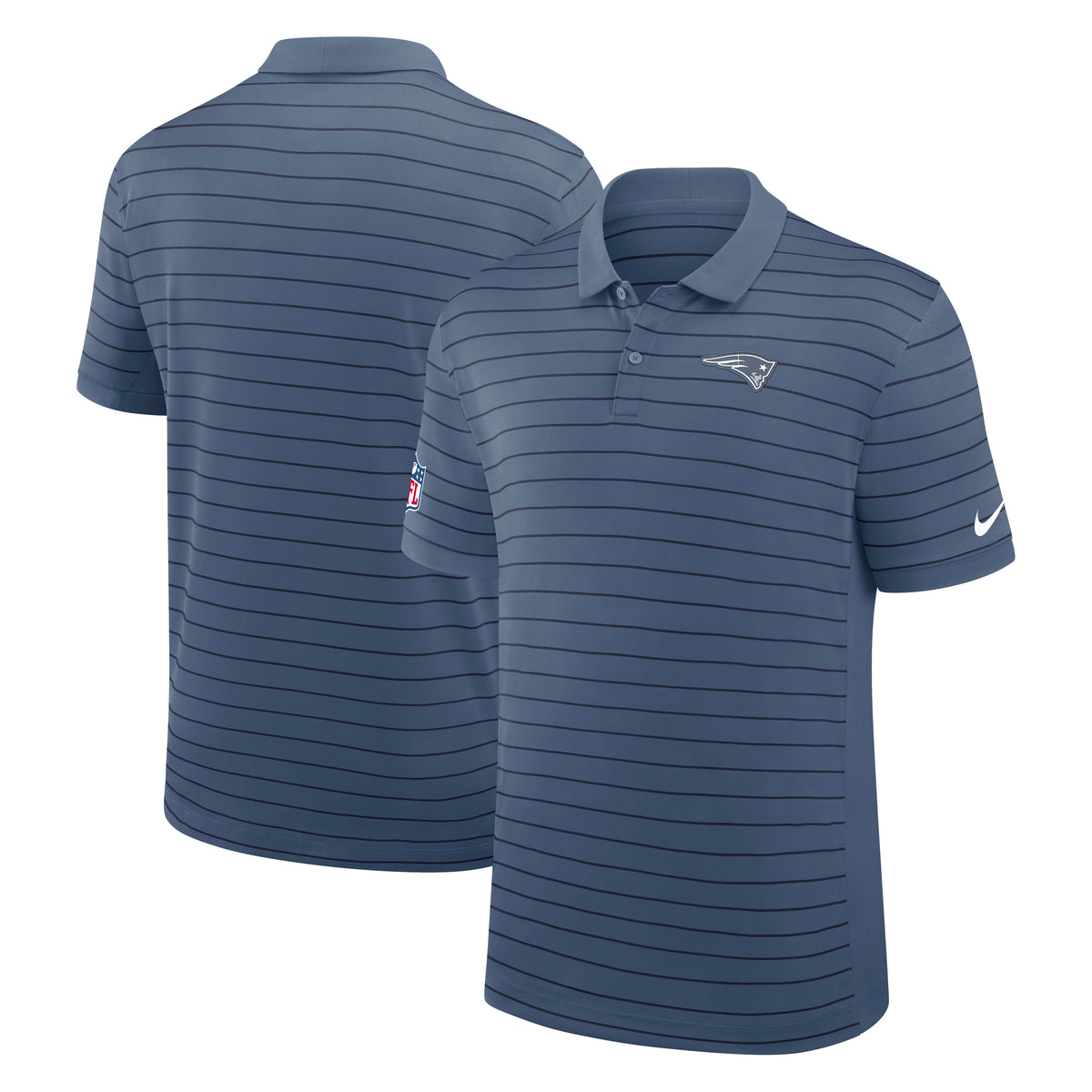 NFL New England Patriots Nike Rivalry Sideline Polo- Blue
