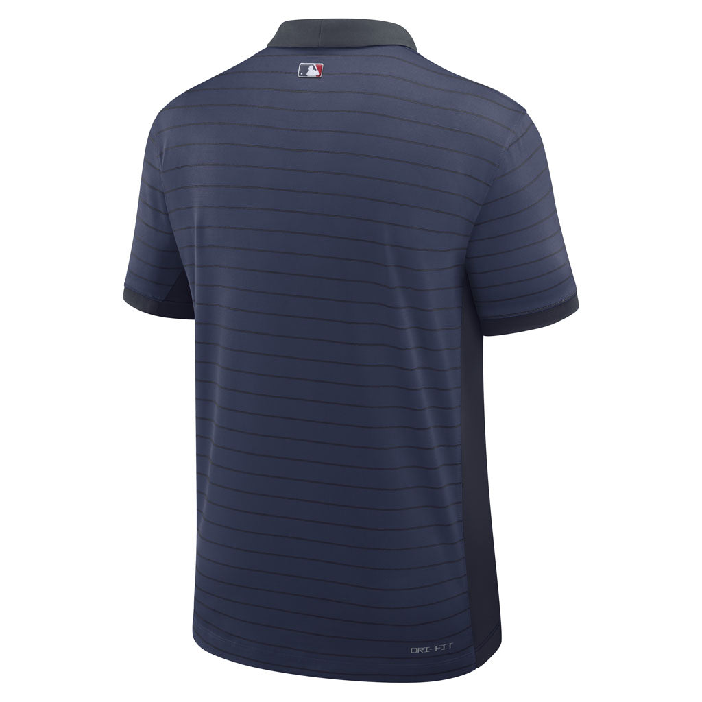 MLB Boston Red Sox Nike 2026 Authentic Collection Striped Victory Polo - Navy