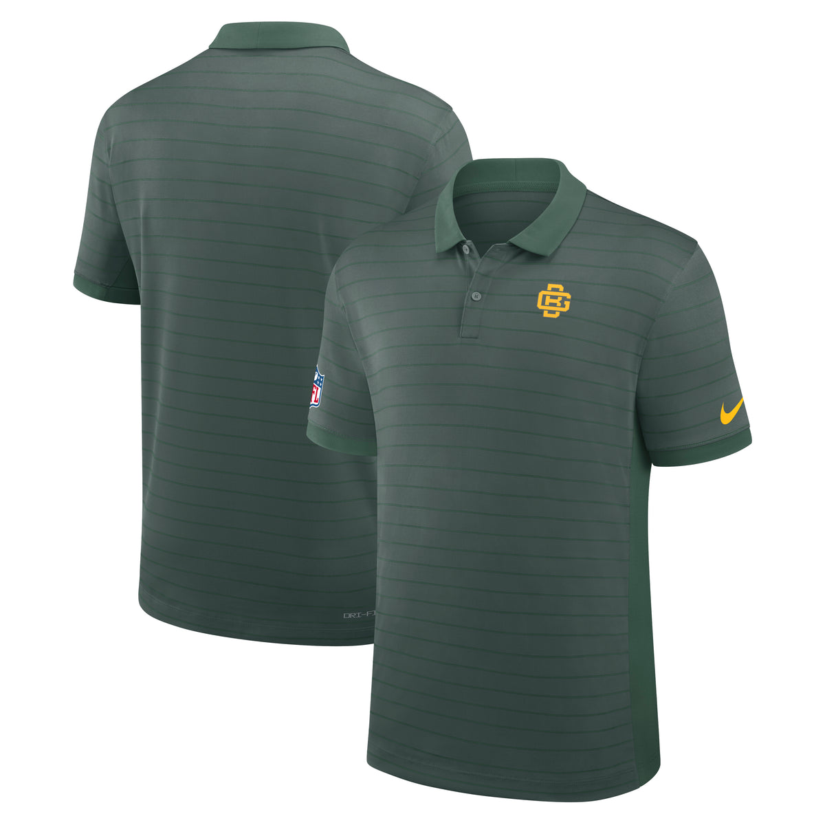 NFL Green Bay Packers Nike Rivalry Sideline Polo- Green
