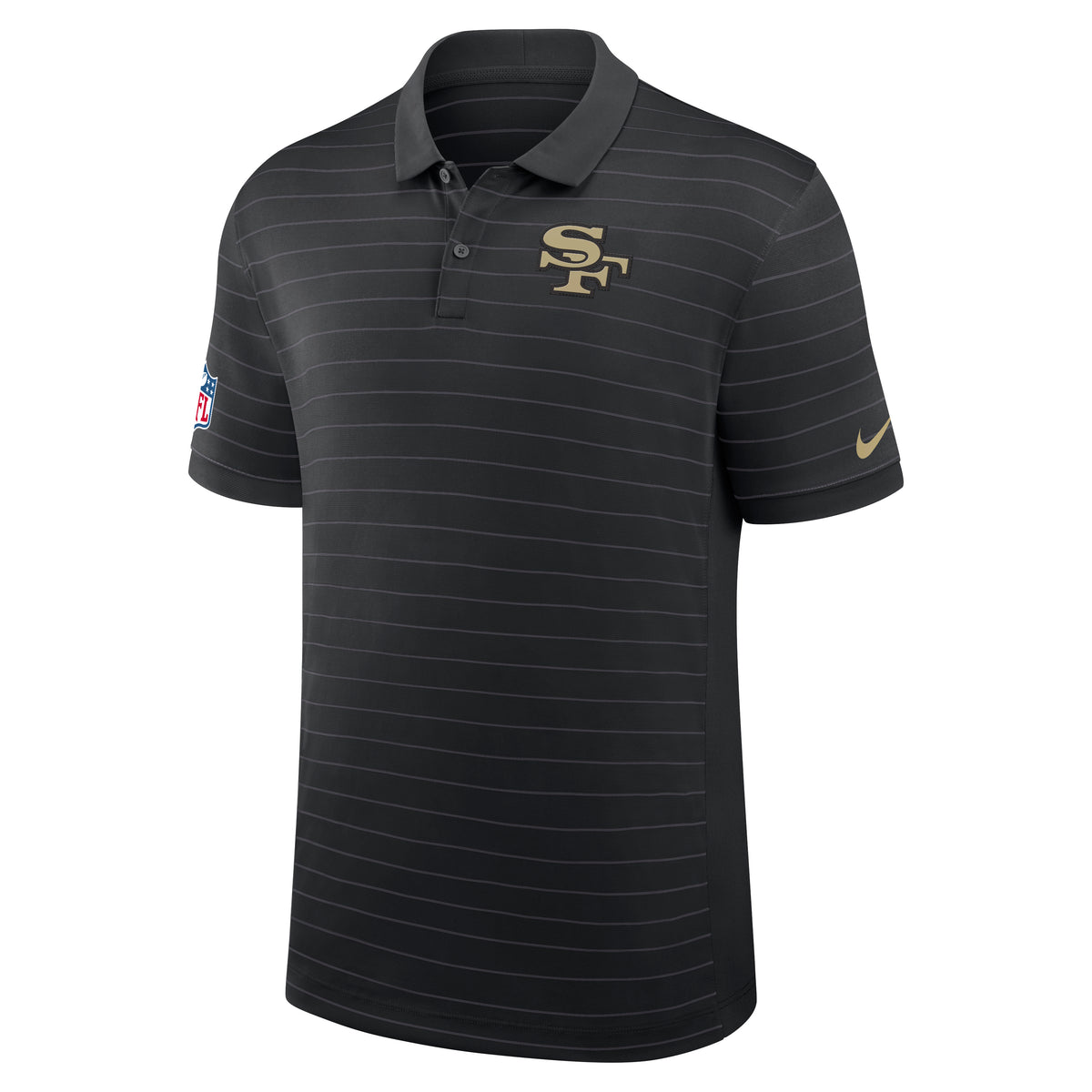 NFL San Francisco 49ers Nike Rivalry Sideline Polo- Black