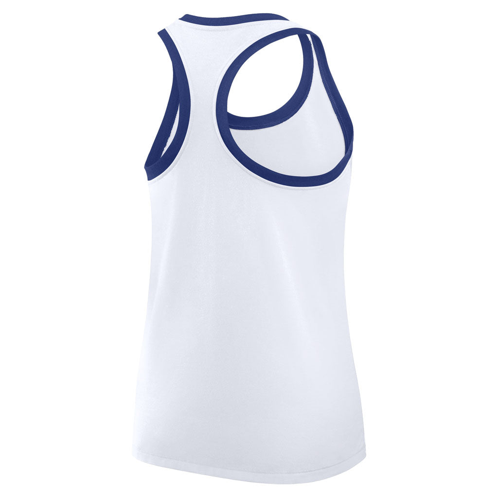 MLB Los Angeles Dodgers Women's Nike Team Logo Racerback Tank Top - Blue