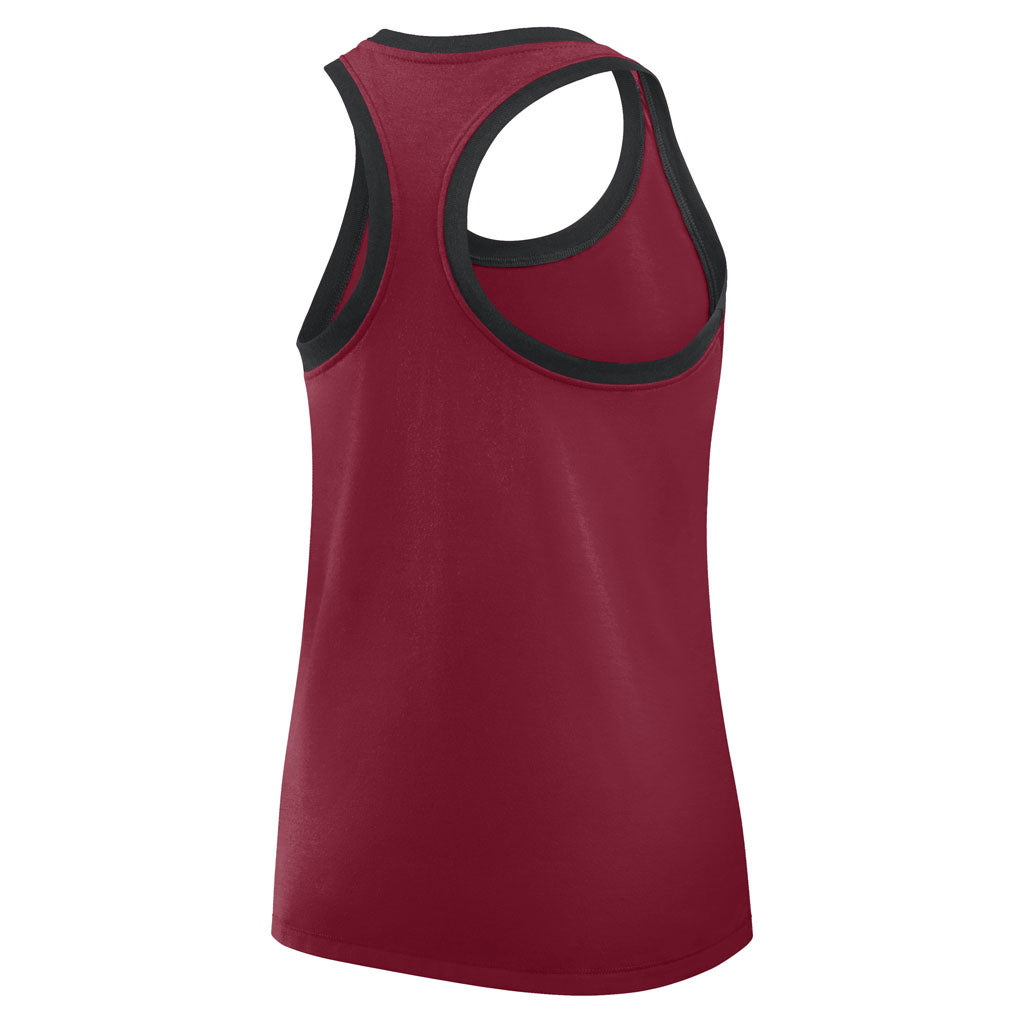 MLB Arizona Diamondbacks Women's Nike Team Logo Racerback Tank Top - Red