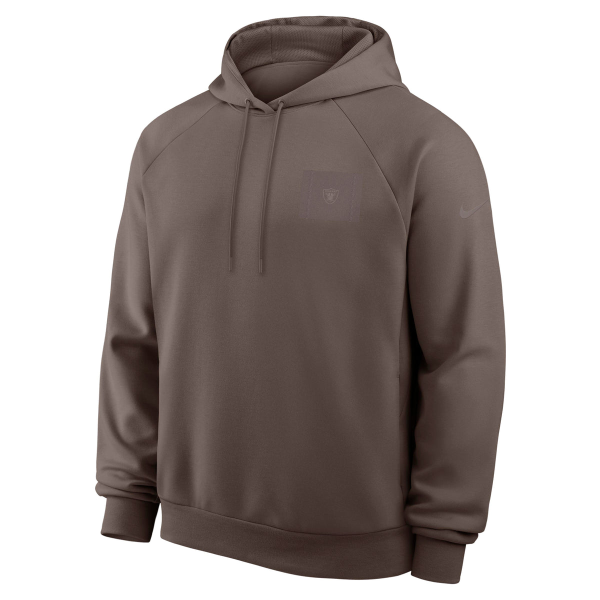 NFL Las Vegas Raiders Nike Recharged Pullover Hoodie- Brown