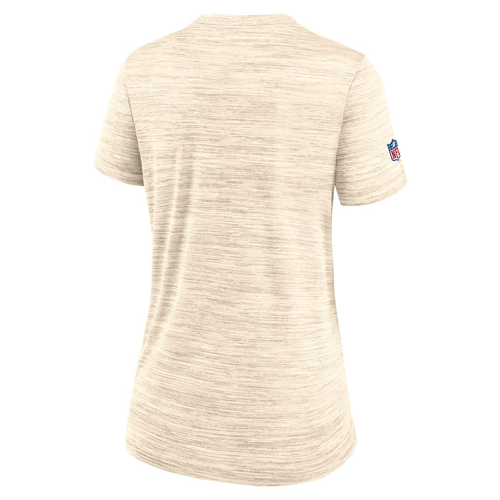 NFL Arizona Cardinals Women's Nike Rivalries Velocity T-Shirt - Tan