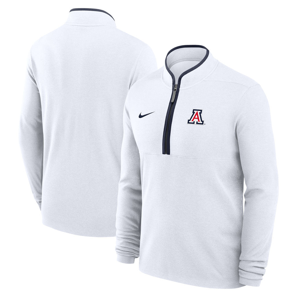 NCAA Arizona Wildcats Nike Victory Half Zip Pullover Jacket - White