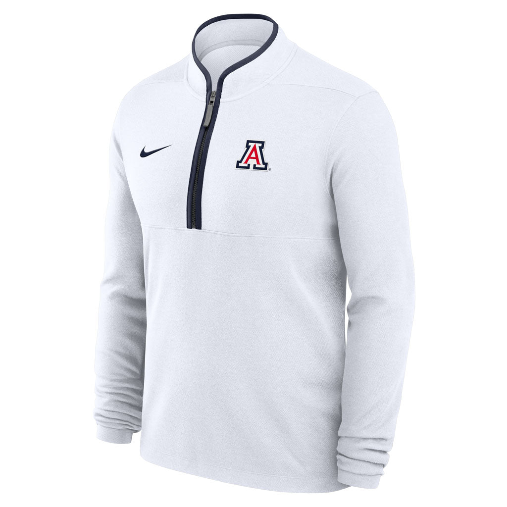 NCAA Arizona Wildcats Nike Victory Half Zip Pullover Jacket - White