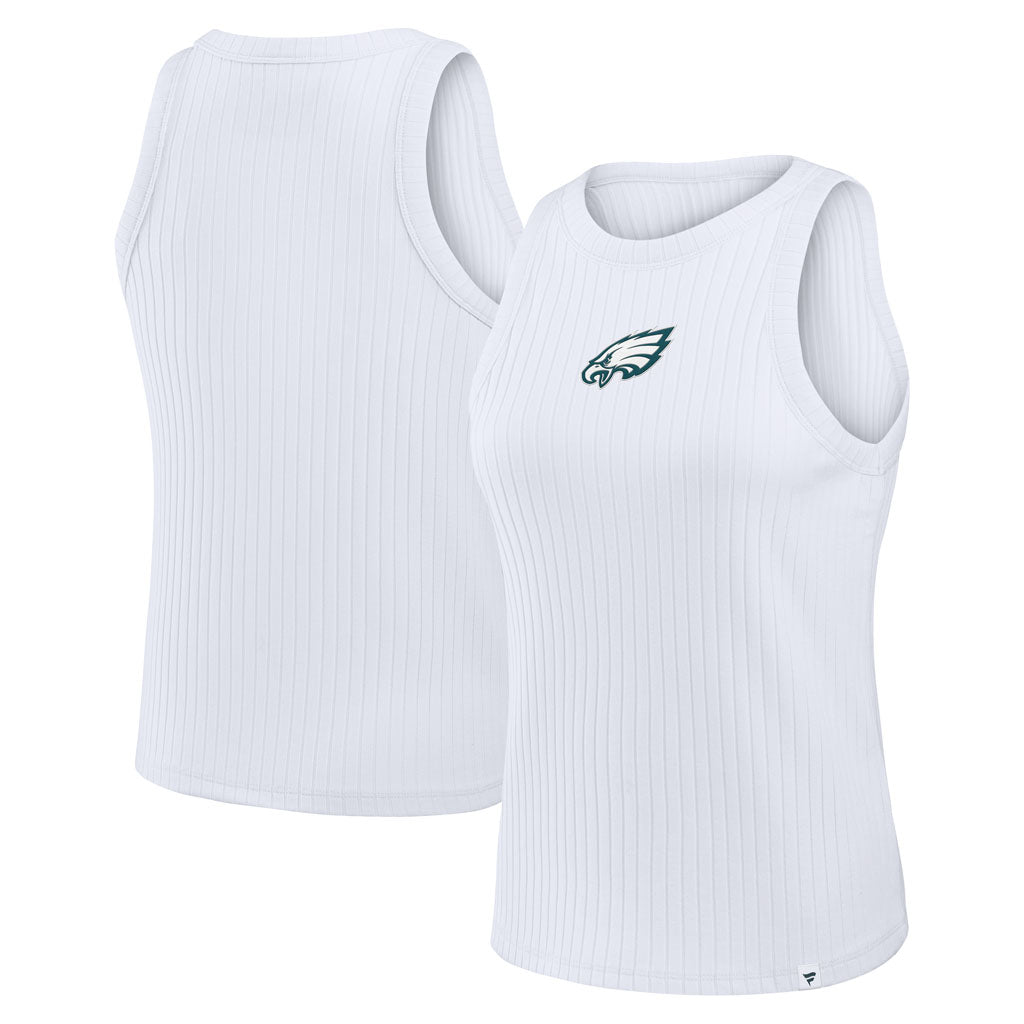 NFL Philadelphia Eagles Women's Fanatics Ribbed Tank Top - White