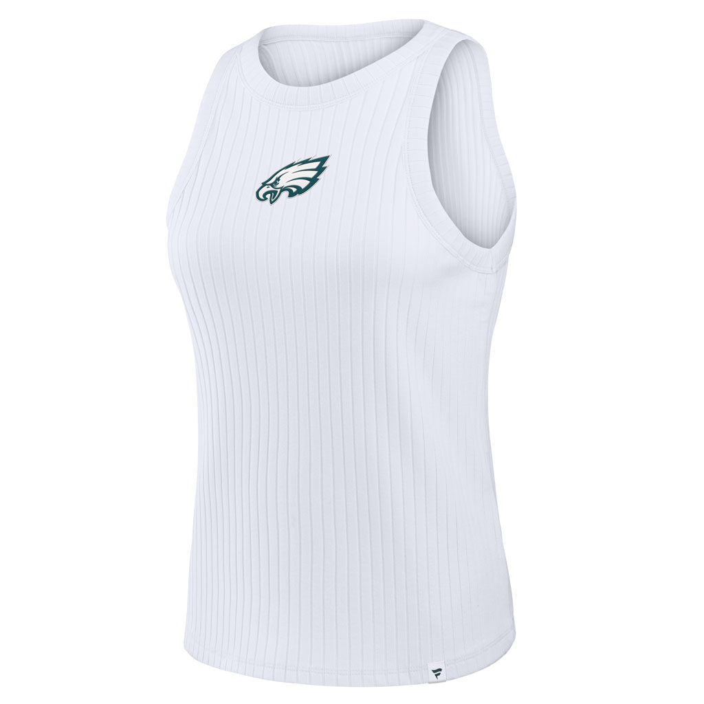 NFL Philadelphia Eagles Women's Fanatics Ribbed Tank Top - White