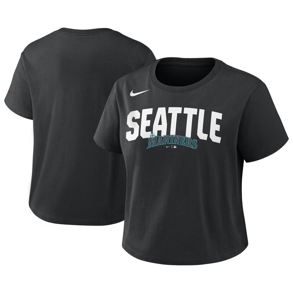 MLB Seattle Mariners Women's Nike Modern T-Shirt - Navy
