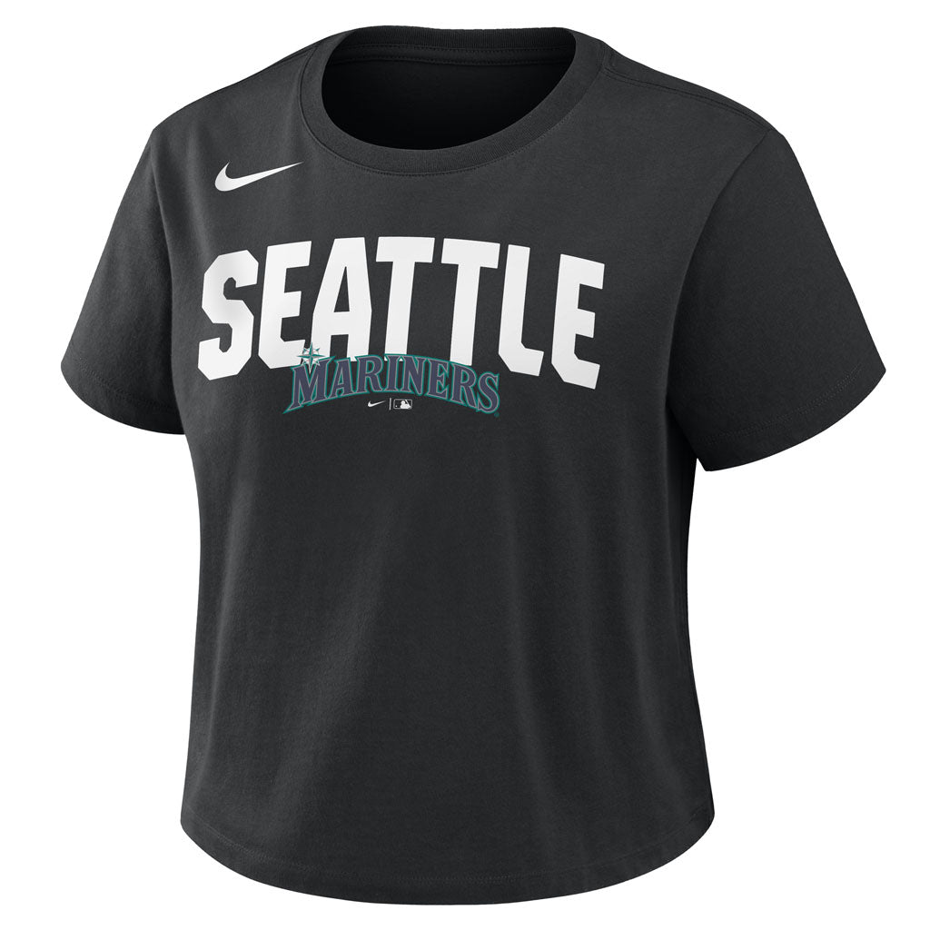 MLB Seattle Mariners Women's Nike Modern T-Shirt - Navy