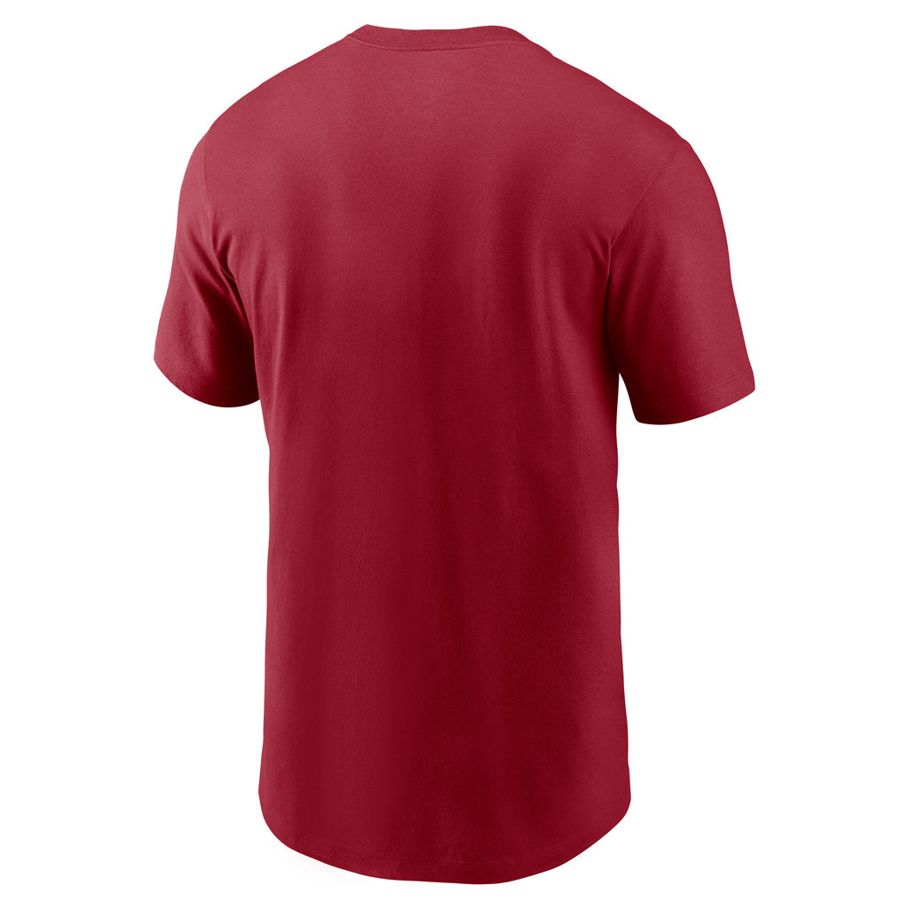 NFL Arizona Cardinals Nike Lock Up Essential T-Shirt - Red