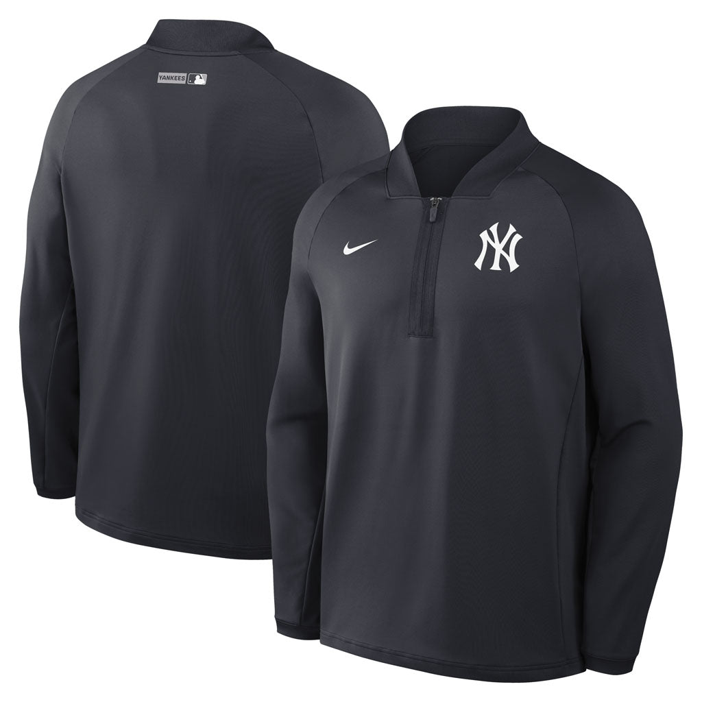 MLB New York Yankees Nike 2026 Authentic Collection Half-Zip Top - Navy