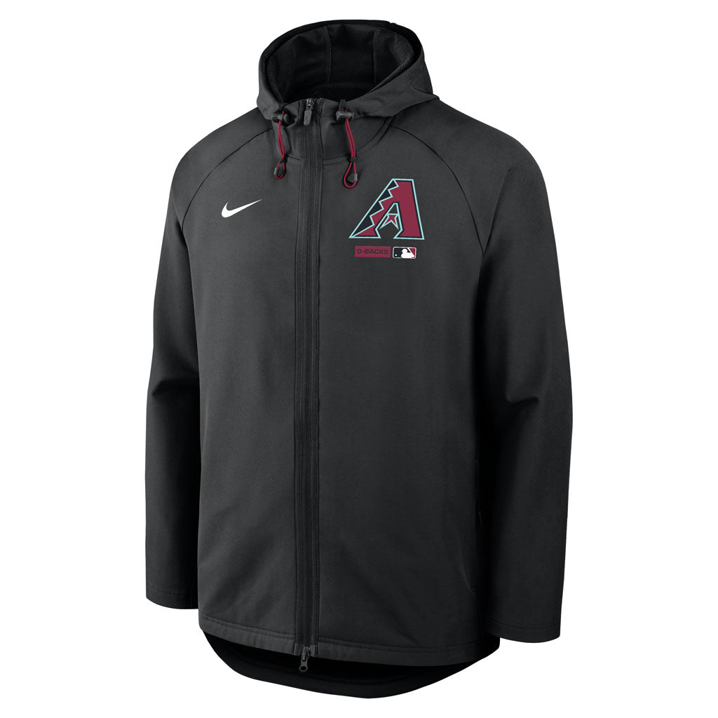 MLB Arizona Diamondbacks Nike 2026 Authentic Collection Therma Jacket - Black