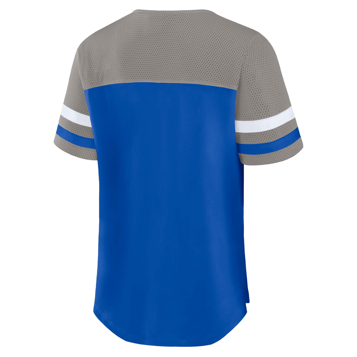 NFL Detroit Lions Women's Fanatics Curl Route Athena Top- Blue