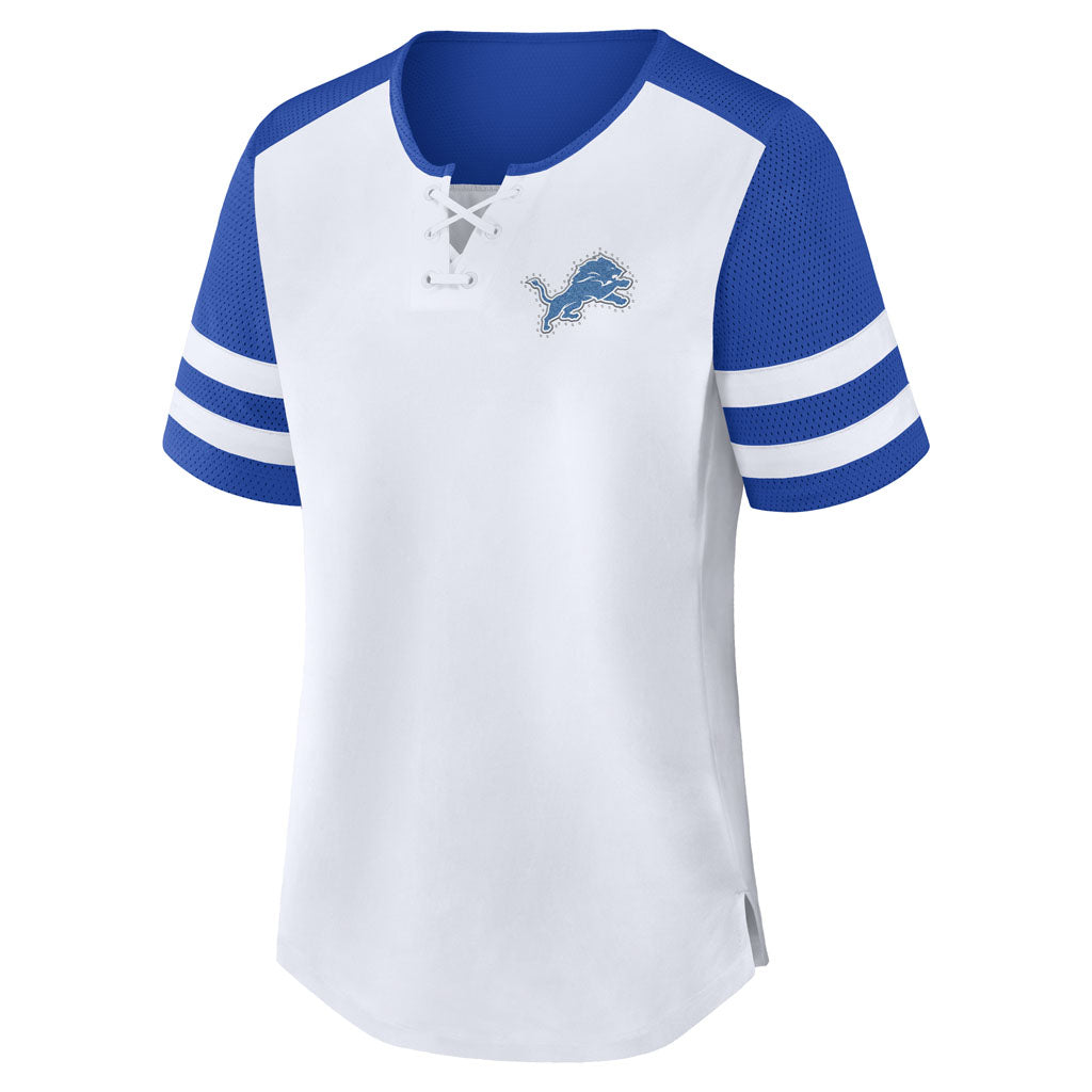 NFL Detroit Lions Women's Fanatics Touchdown Pass T-Shirt - White
