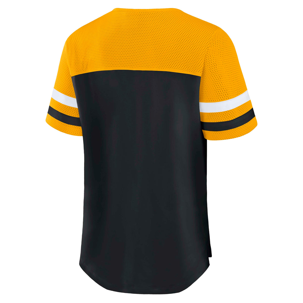 NFL Pittsburgh Steelers Women's Fanatics Curl Route Athena Top- Black
