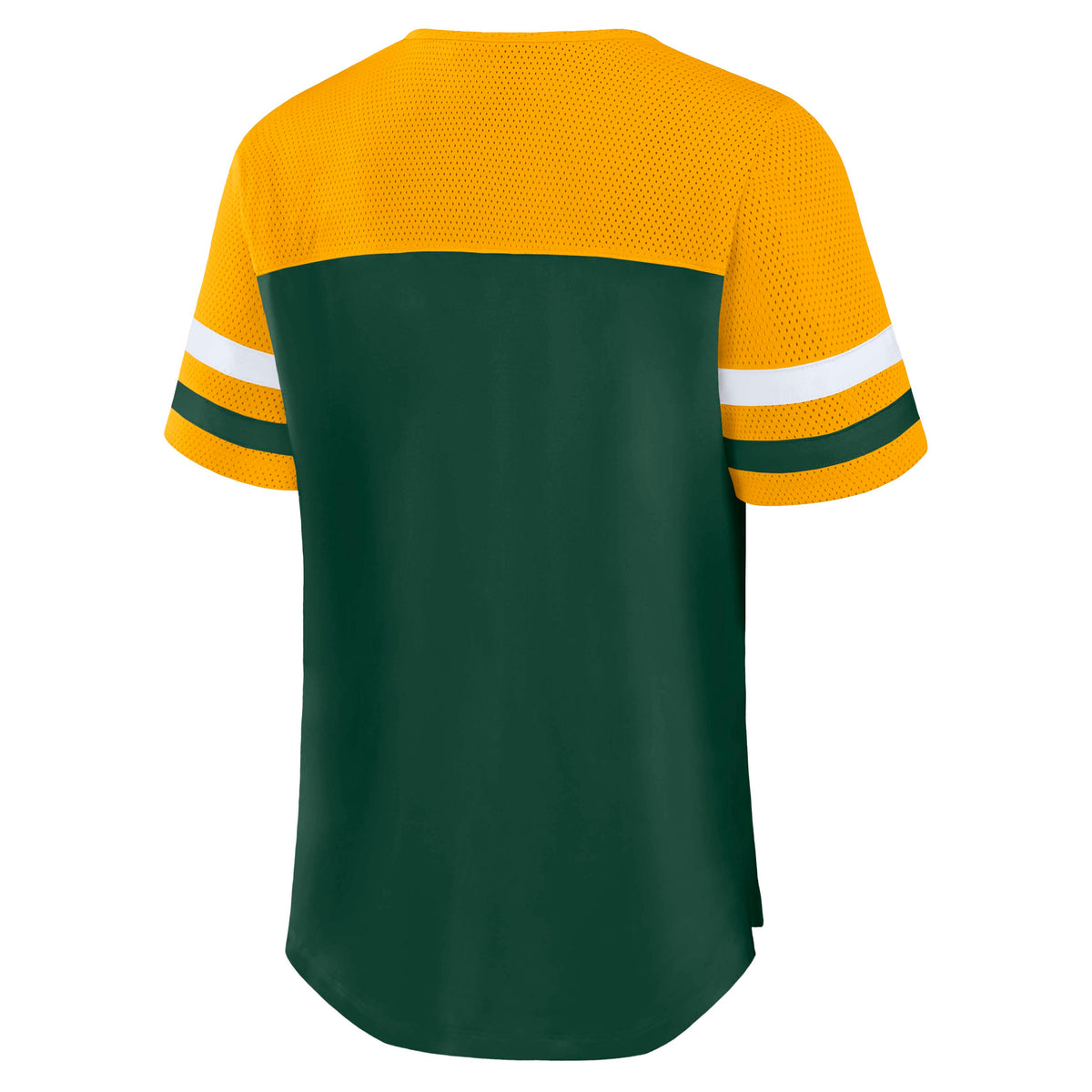NFL Green Bay Packers Women's Fanatics Curl Route Athena Top- Green