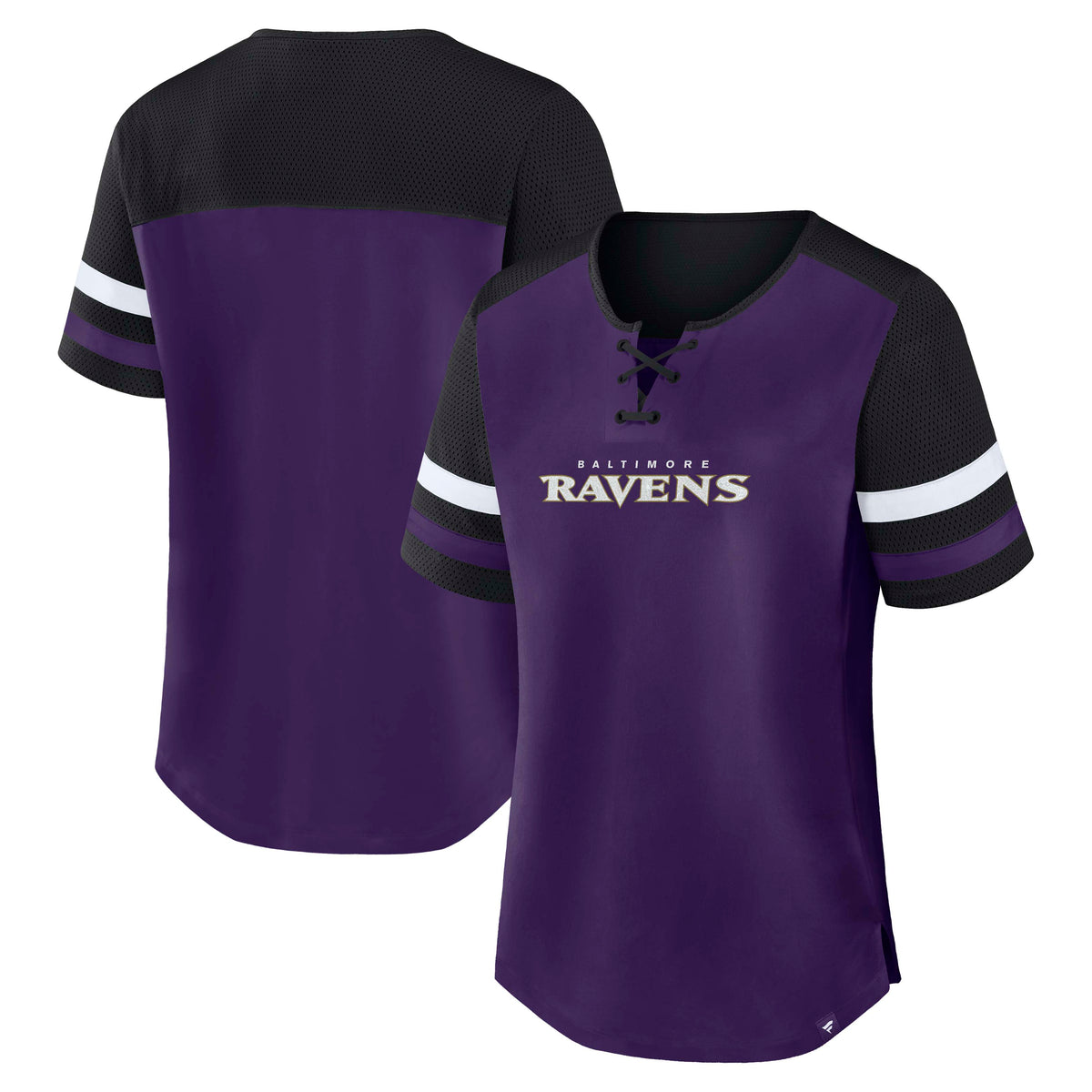 NFL Minnesota Vikings Women's Fanatics Curl Route Athena Top- Purple