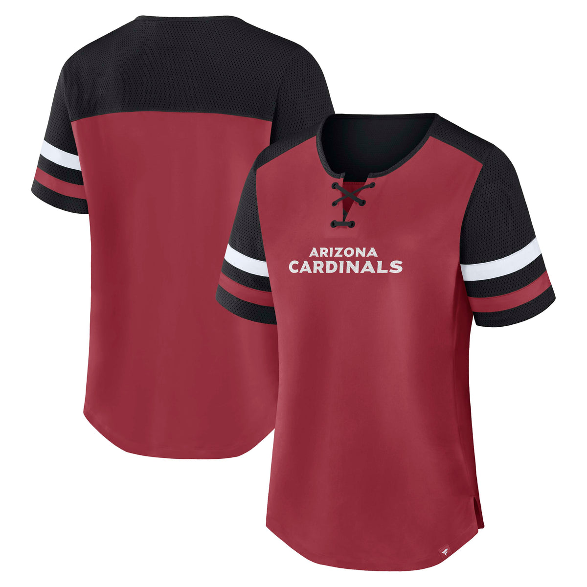 NFL Arizona Cardinals Women's Fanatics Curl Route Athena Top- Red