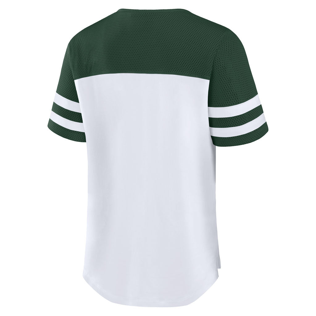 NFL Green Bay Packers Women's Fanatics Touchdown Pass T-Shirt - White