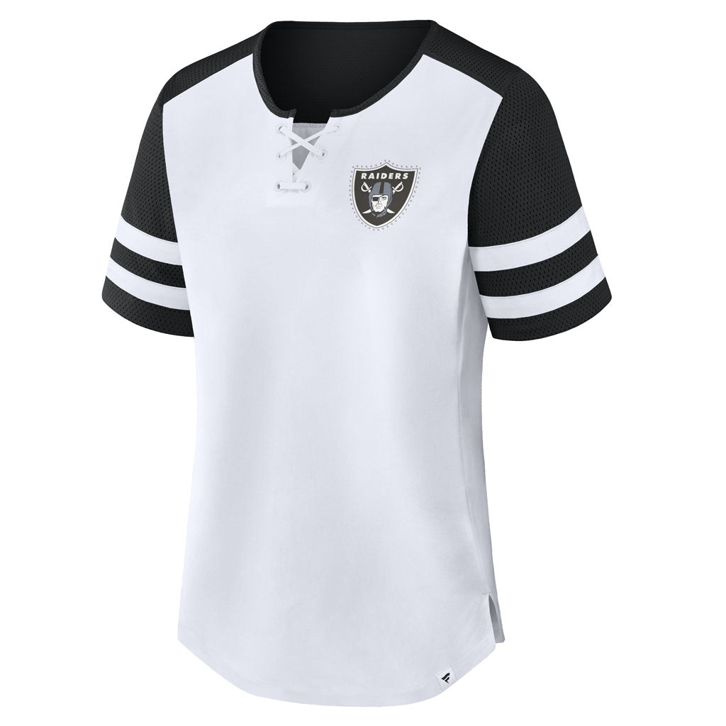 NFL Las Vegas Raiders Women's Fanatics Touchdown Pass T-Shirt - White