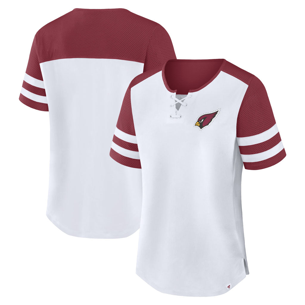 NFL Arizona Cardinals Women's Fanatics Touchdown Pass T-Shirt - White