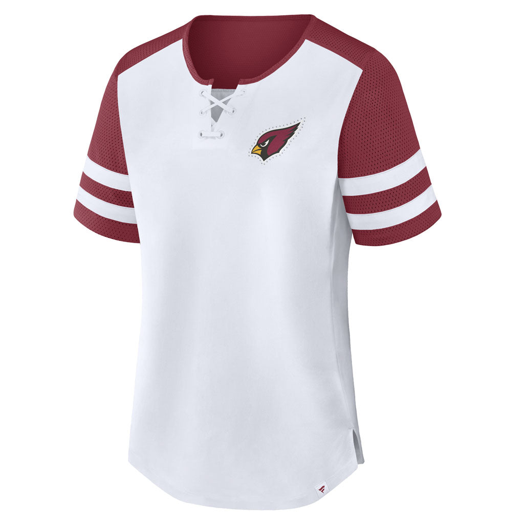 NFL Arizona Cardinals Women's Fanatics Touchdown Pass T-Shirt - White