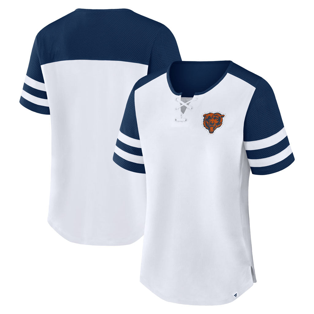 NFL Chicago Bears Women's Fanatics Touchdown Pass T-Shirt - White