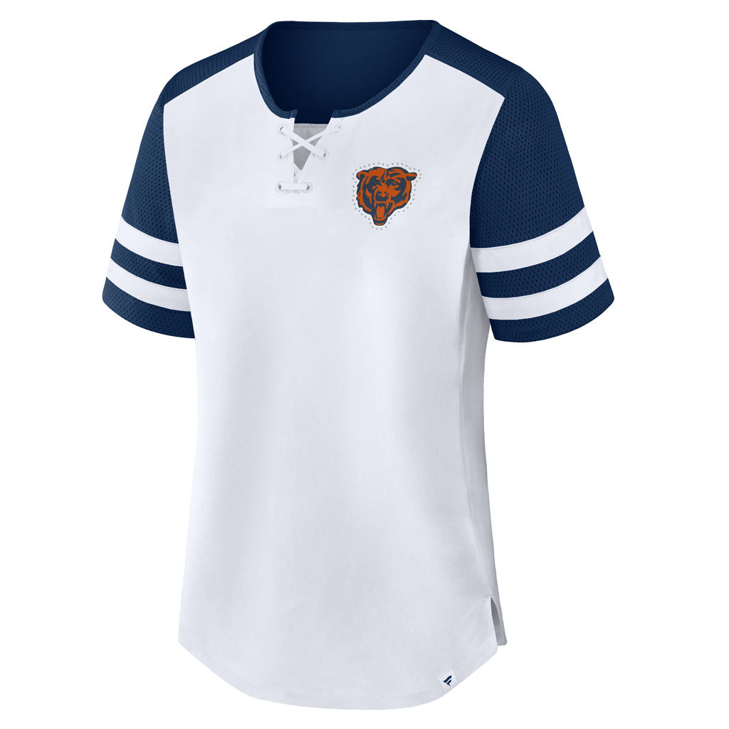 NFL Chicago Bears Women's Fanatics Touchdown Pass T-Shirt - White