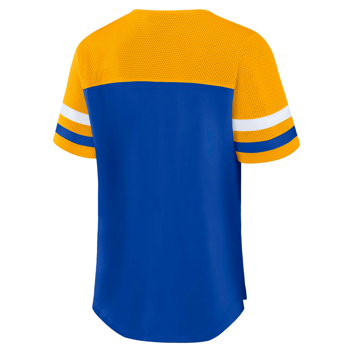 NFL Los Angeles Rams Women's Fanatics Curl Route Athena Top- Blue