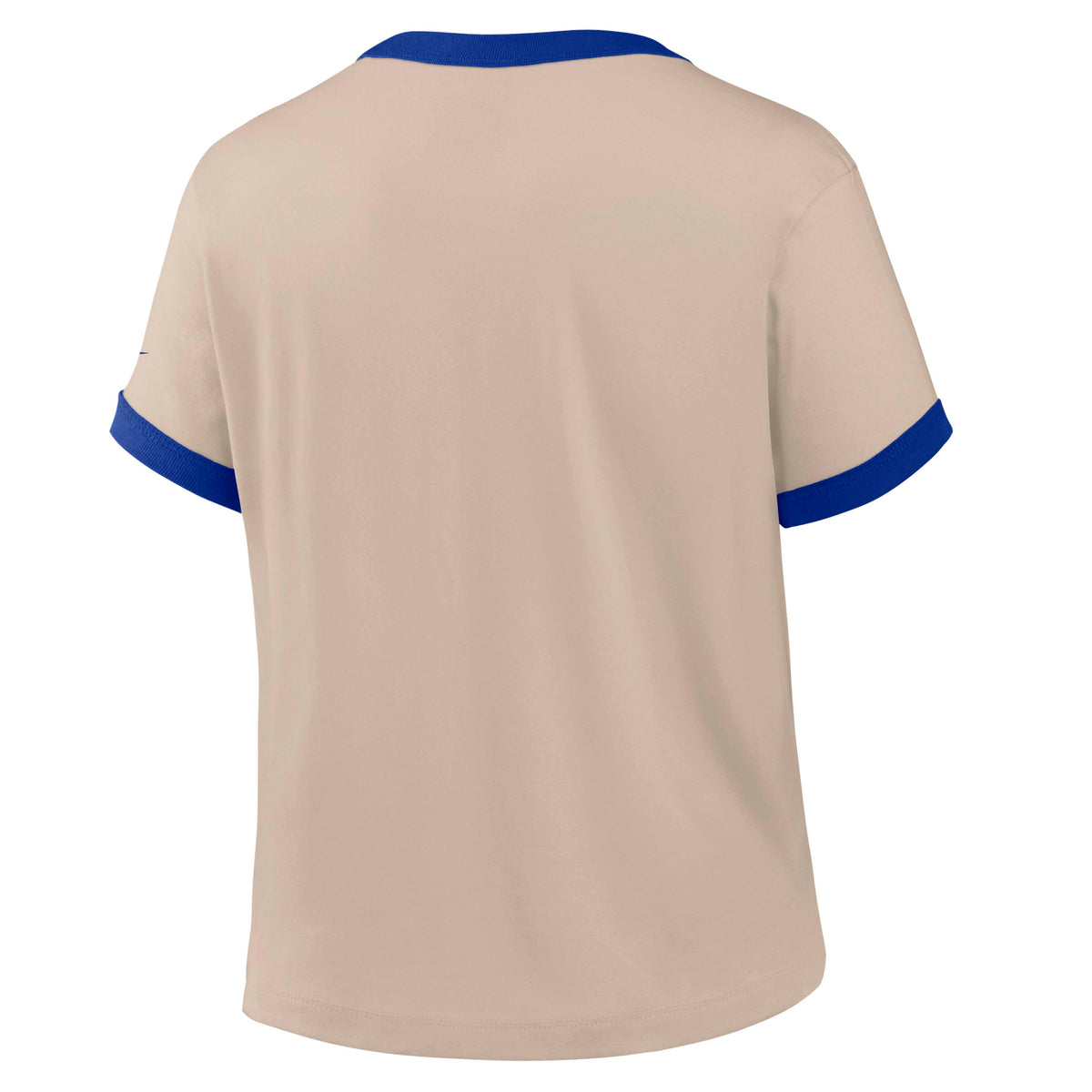 NFL New England Patriots Women's Nike Ringer T-Shirt- Tan
