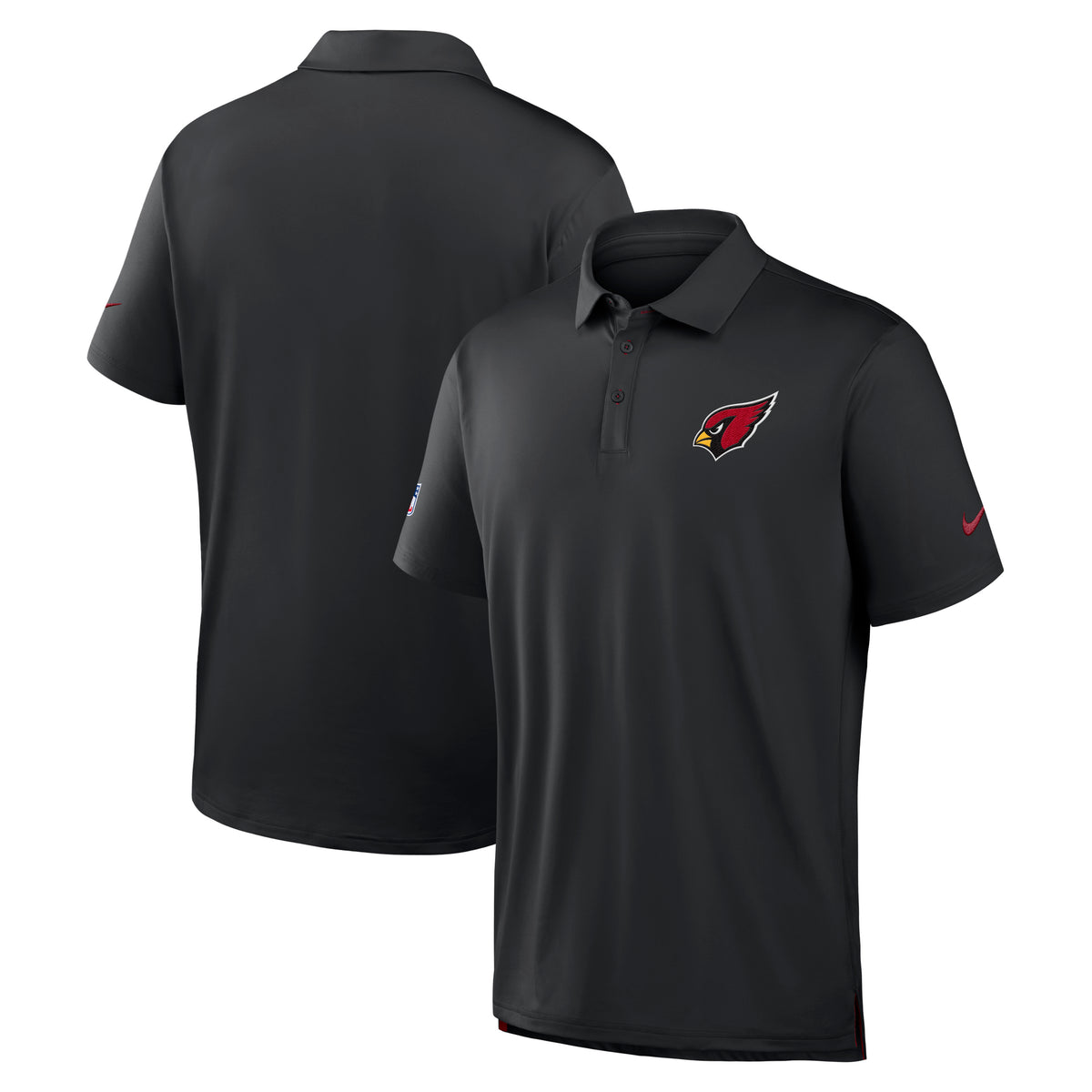 NFL Arizona Cardinals Nike Tour Polo- Black