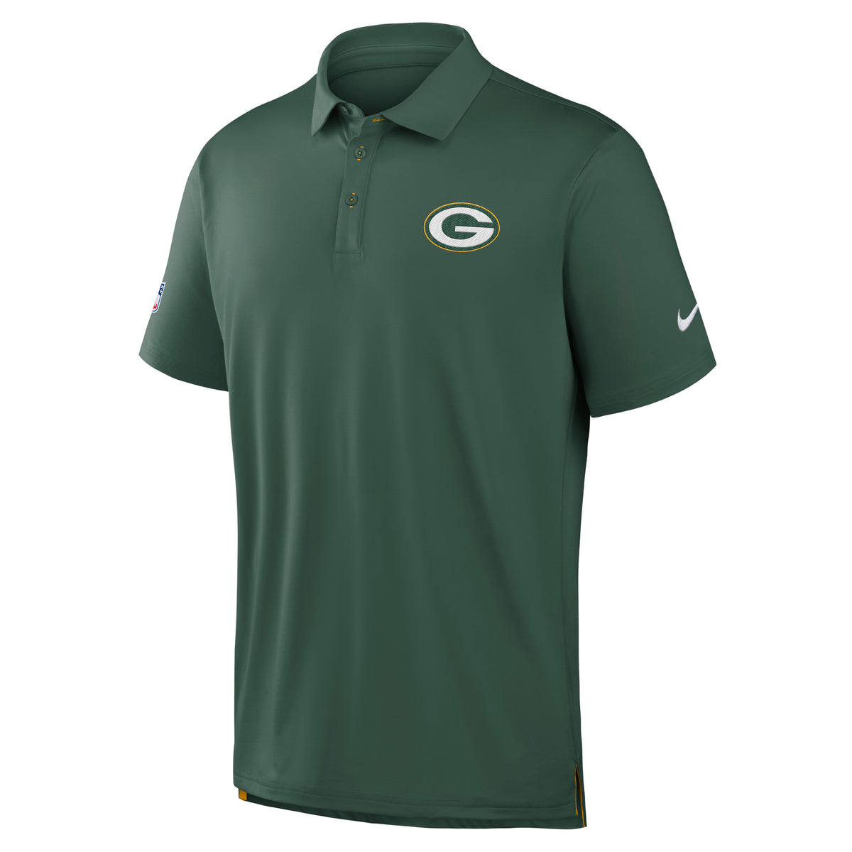 NFL Green Bay Packers Nike Tour Polo- Green