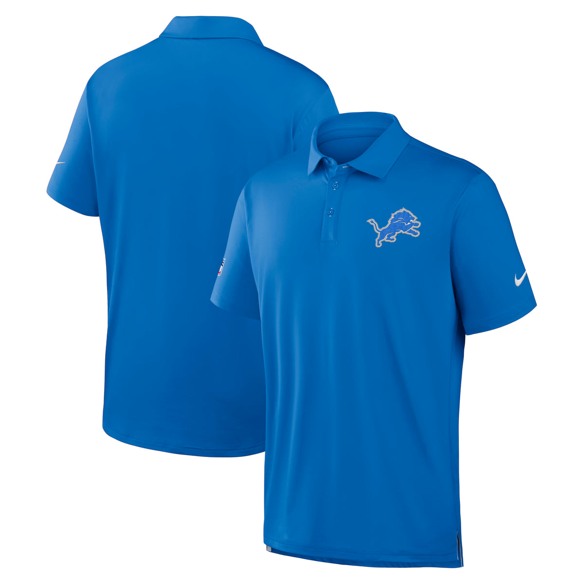 NFL Detroit Lions Nike Tour Polo- Blue