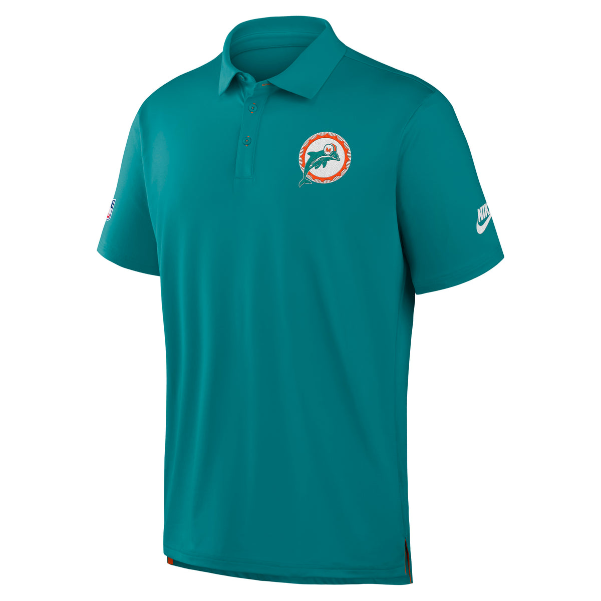 NFL Miami Dolphins Nike Throwback Tour Polo- Teal