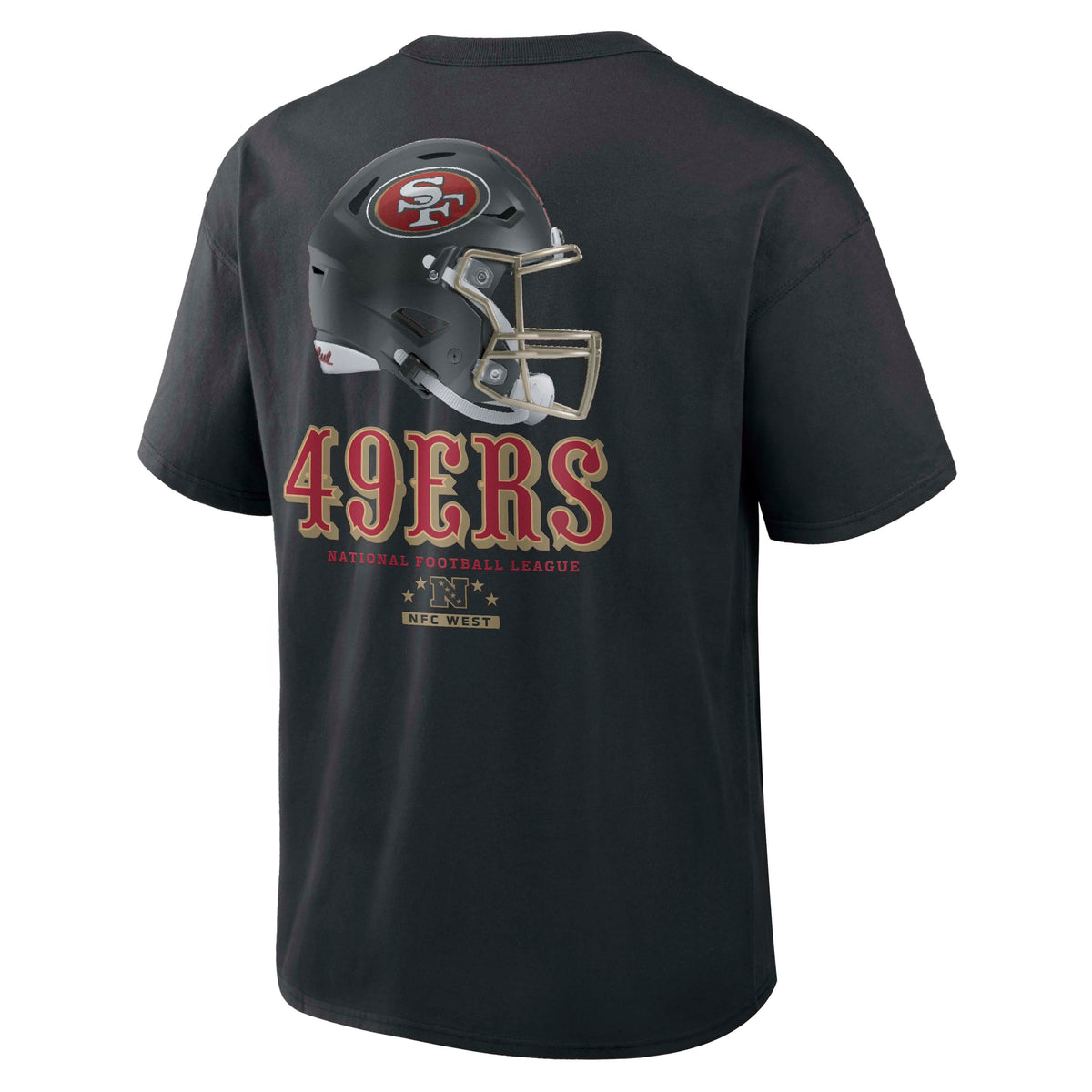 NFL San Francisco 49ers Nike Rivalry Max90 T-Shirt- Black