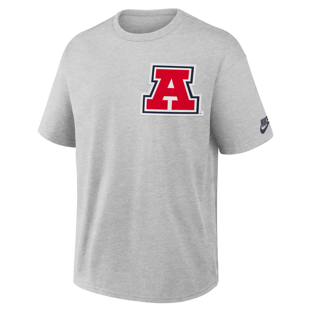NCAA Arizona Wildcats Nike Max90 Legacy "A" T-Shirt- Gray