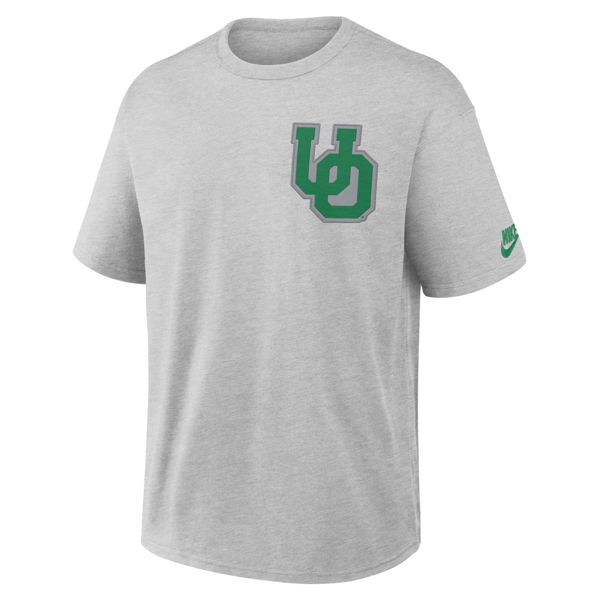 NCAA Oregon Ducks Nike Legacy Max90 T-Shirt- Heather Gray