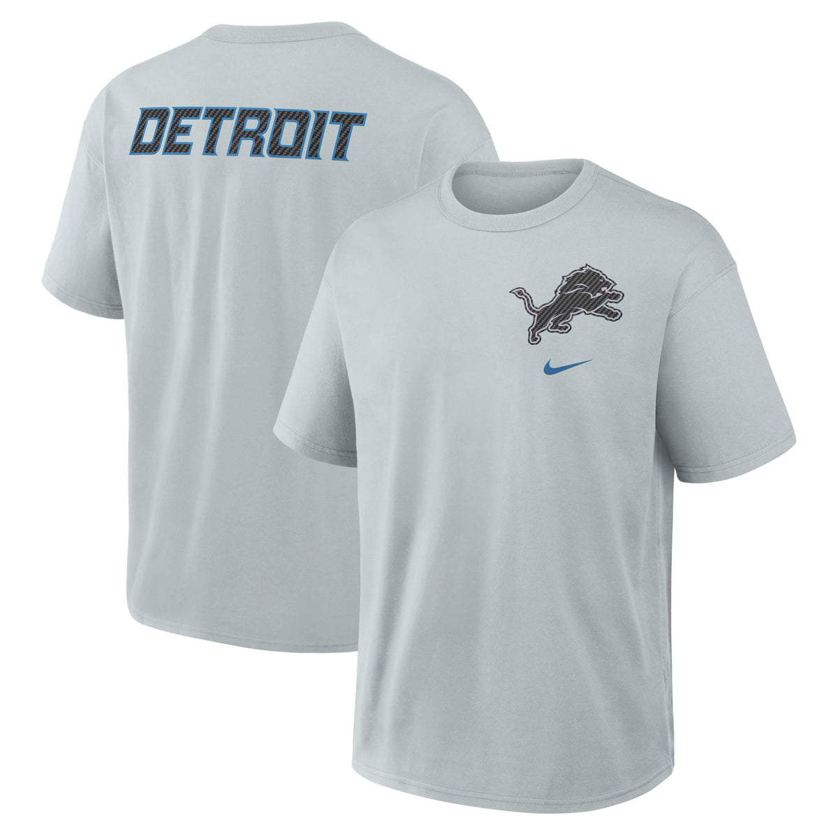NFL Detroit Lions Nike Rivalry Max90 T-Shirt- Gray