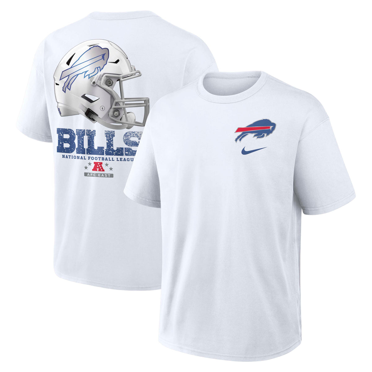 NFL Buffalo Bills Nike Rivalry Max90 T-Shirt- White