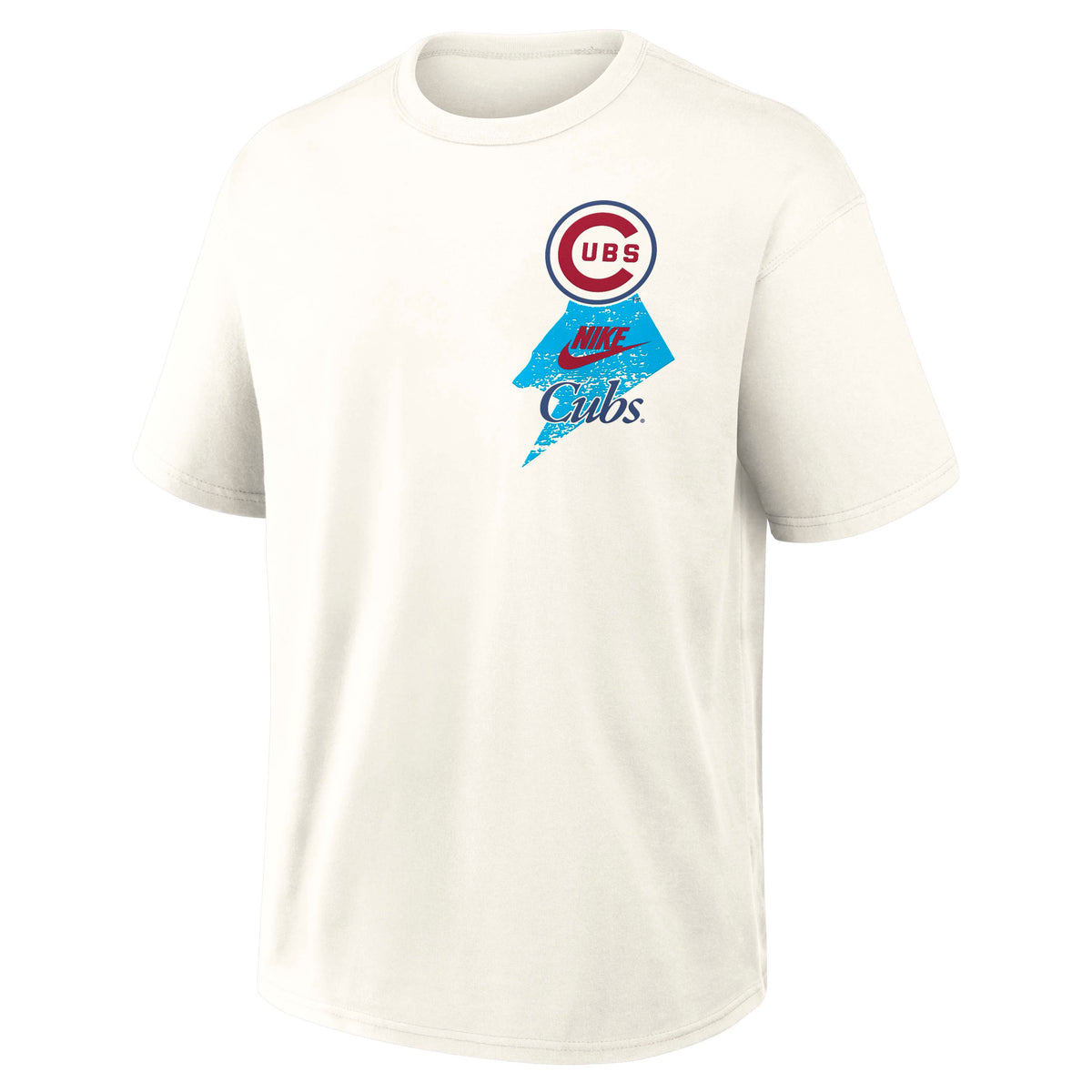 MLB Chicago Cubs Nike Pulse Prime Max90 T-Shirt- Light Cream