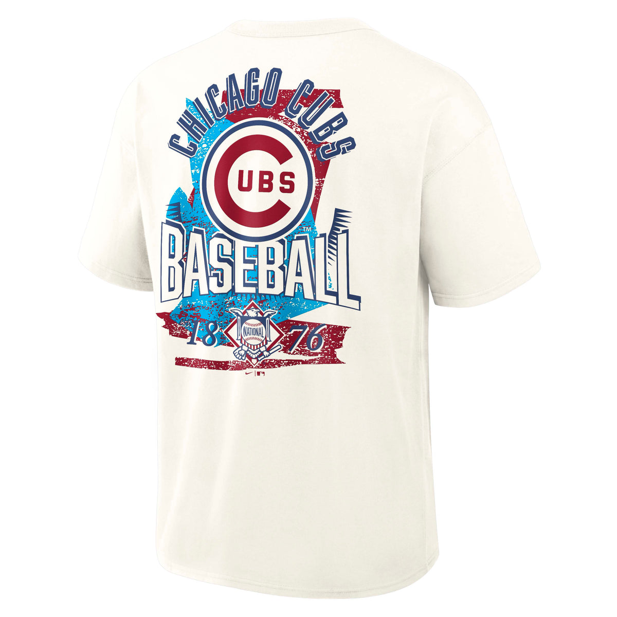 MLB Chicago Cubs Nike Pulse Prime Max90 T-Shirt- Light Cream