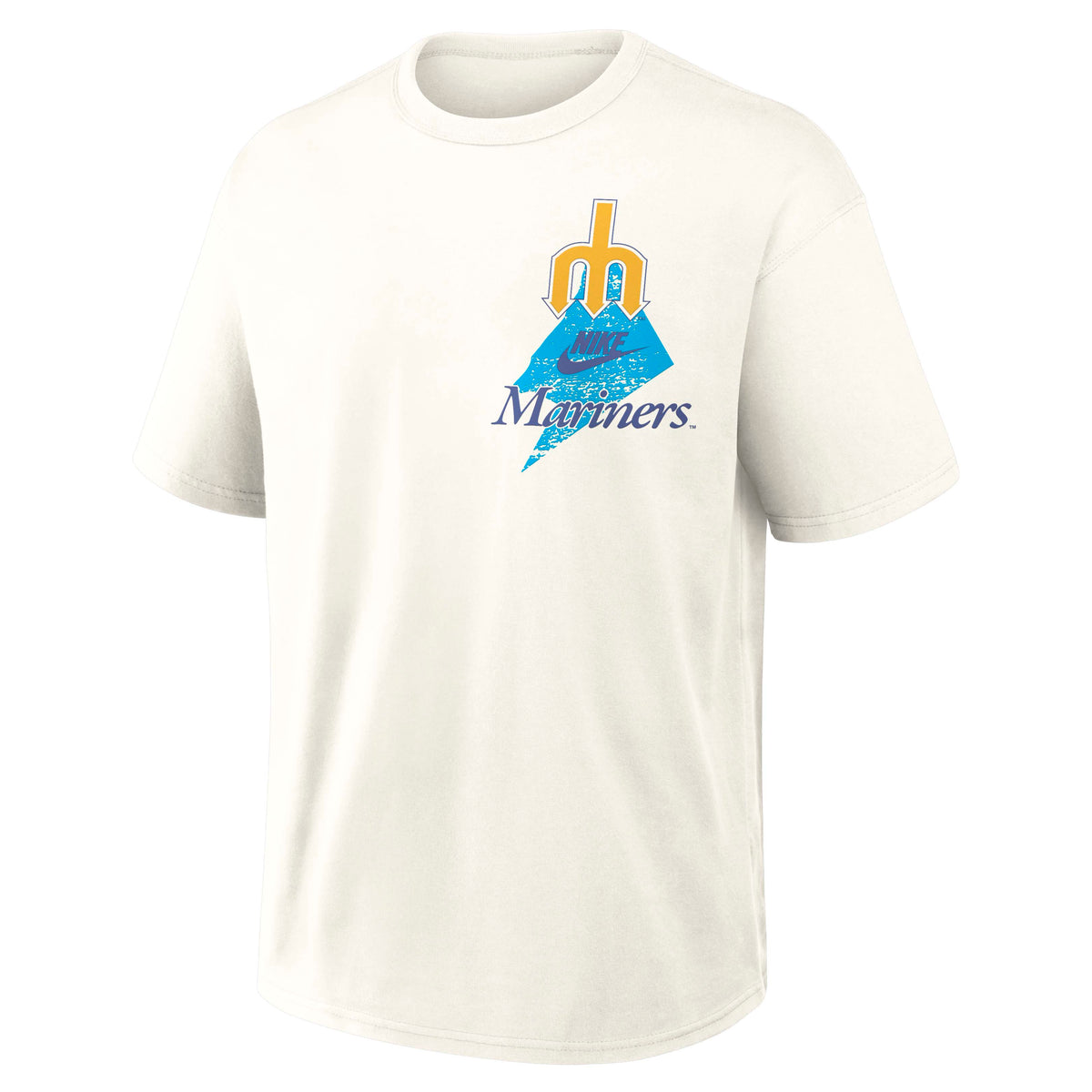 MLB Seattle Mariners Nike Pulse Prime Max90 T-Shirt- Light Cream
