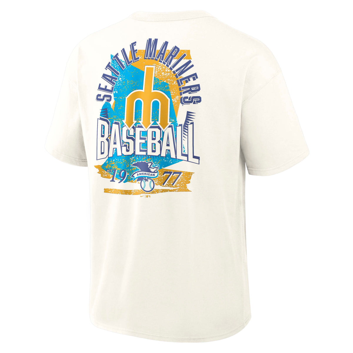 MLB Seattle Mariners Nike Pulse Prime Max90 T-Shirt- Light Cream