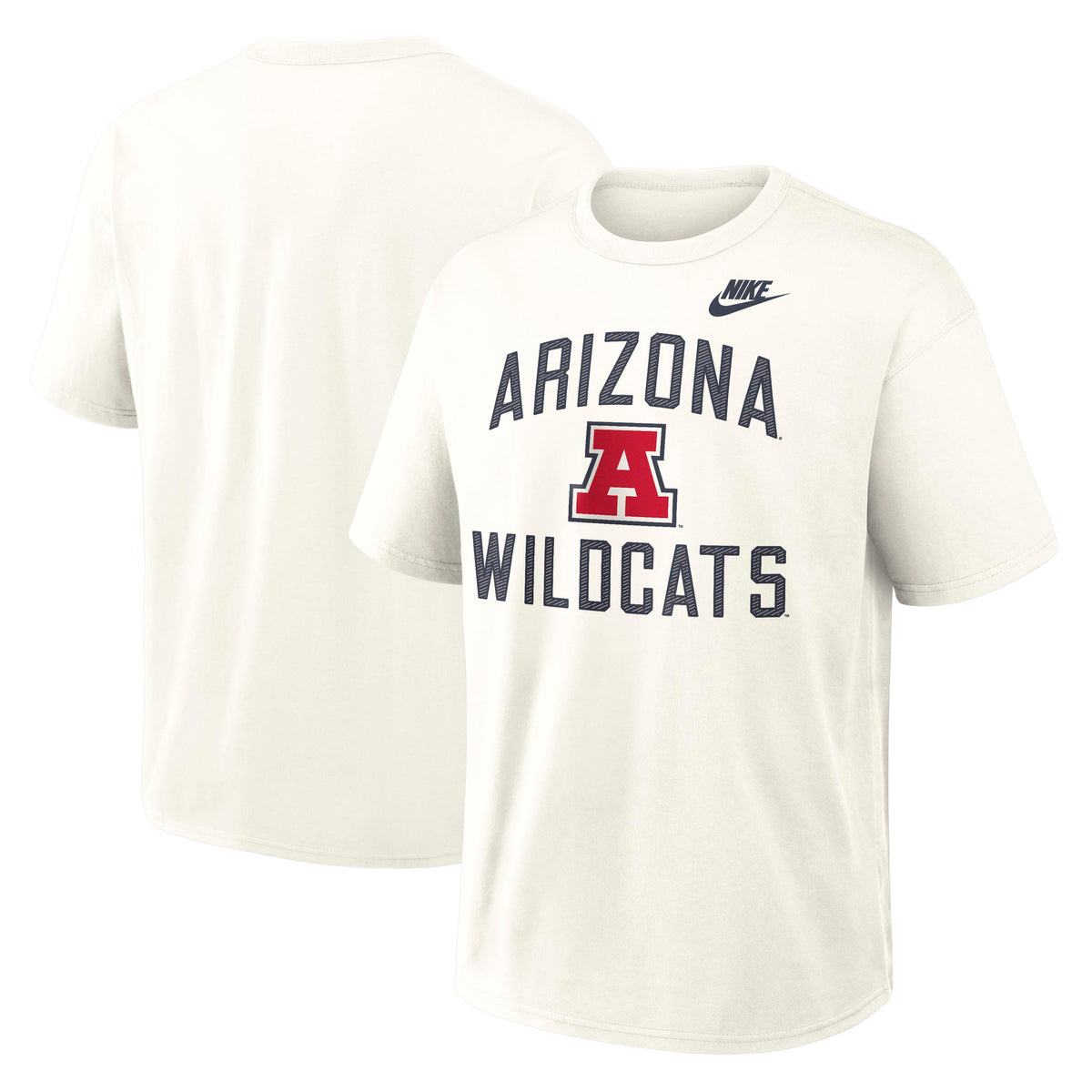 NCAA Arizona Wildcats Nike Max 90 Legacy T-Shirt- Cream