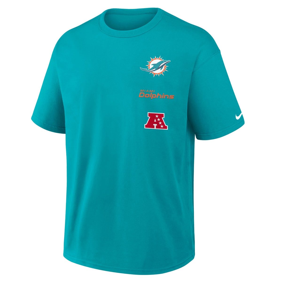 NFL Miami Dolphins Nike Logo Max90 T-Shirt- Black